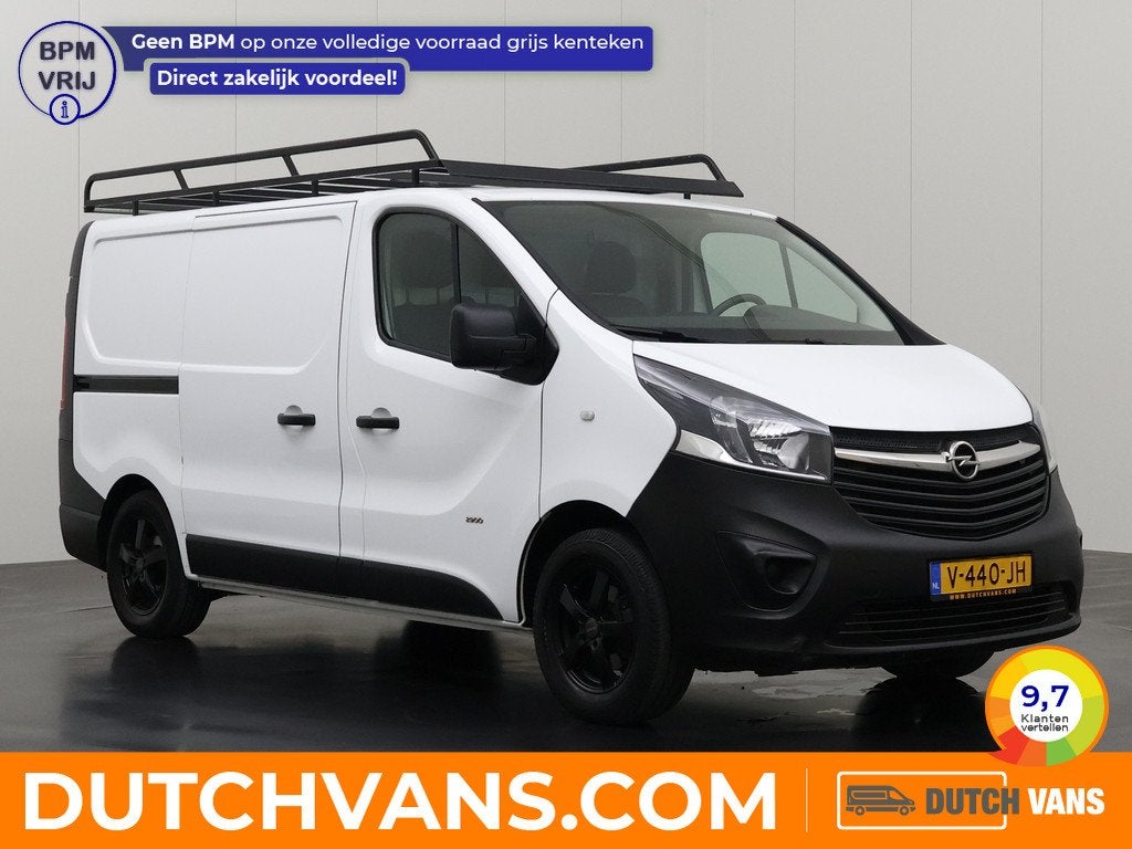 Opel Vivaro 1.6CDTI Euro 6 | Imperiaal | Trekhaak | Airco |, Voorwielaandrijving, Stof, Gebruikt, Euro 6