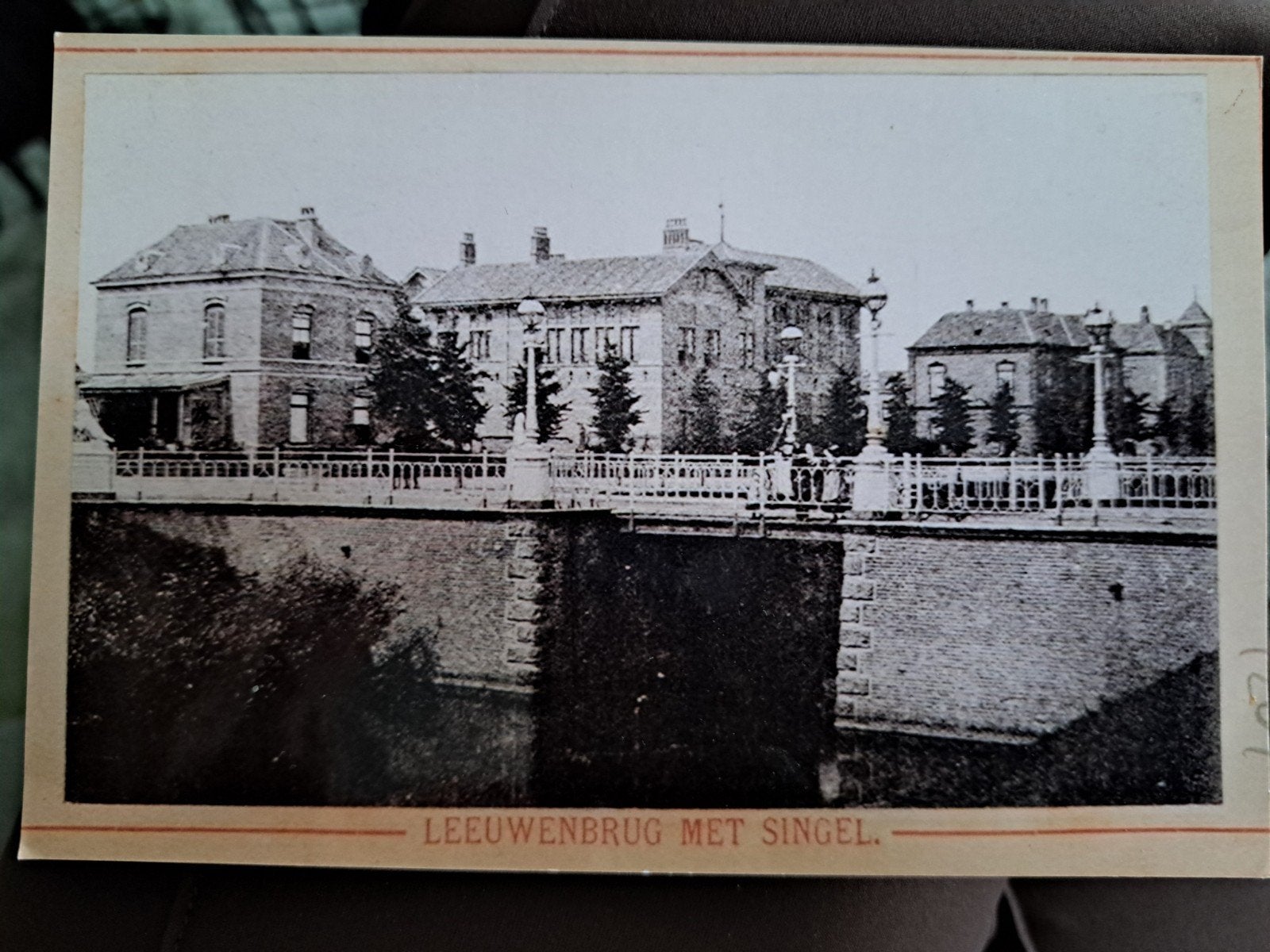 Deventer foto Leeuwenbrug met Singel, Ophalen of Verzenden, Overijssel