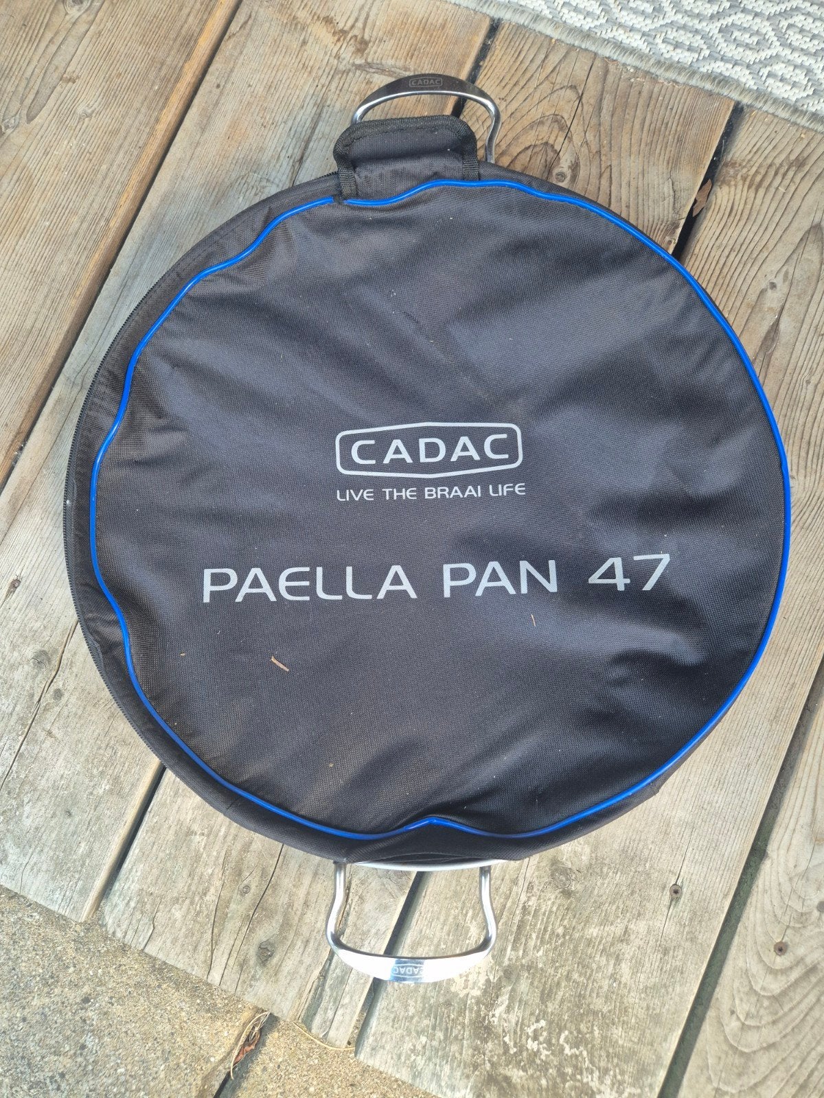 Cadac Paella Pan 47 - Ideaal voor buiten koken, Gebruikt, Antiaanbaklaag, Overige typen, Aluminium