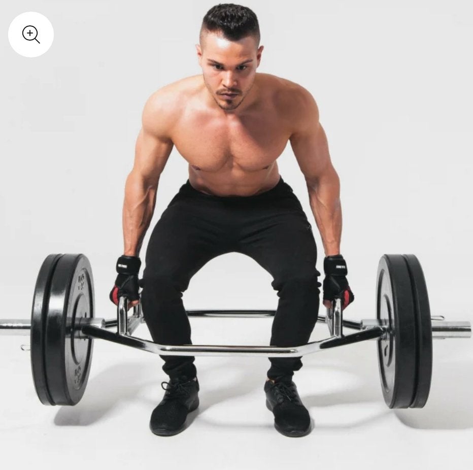 Hex Bar / Trap Bar voor krachttraining, Sport en Fitness, Ophalen of Verzenden, Nieuw, Benen, Halterstangen