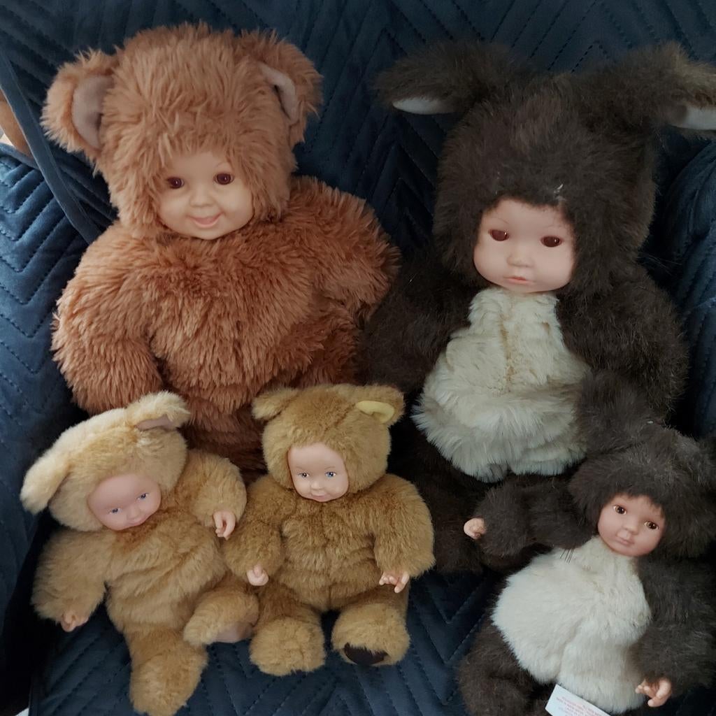 Anne Geddes  knuffels vintage, Ophalen, Zo goed als nieuw, Stoffen beer, Overige merken
