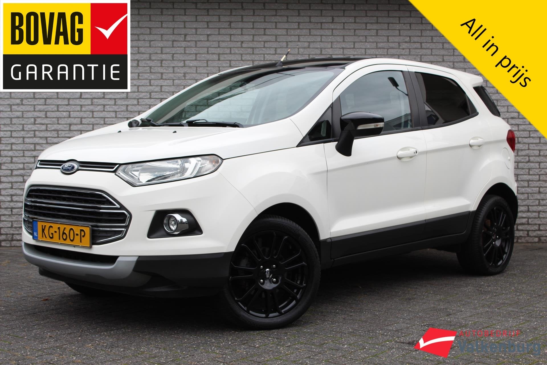 Ford Ecosport 1.0 EcoBoost Titanium | Cruise | Climate | Sto, Auto's, 12 maanden, 125 pk, Gebruikt, Euro 6