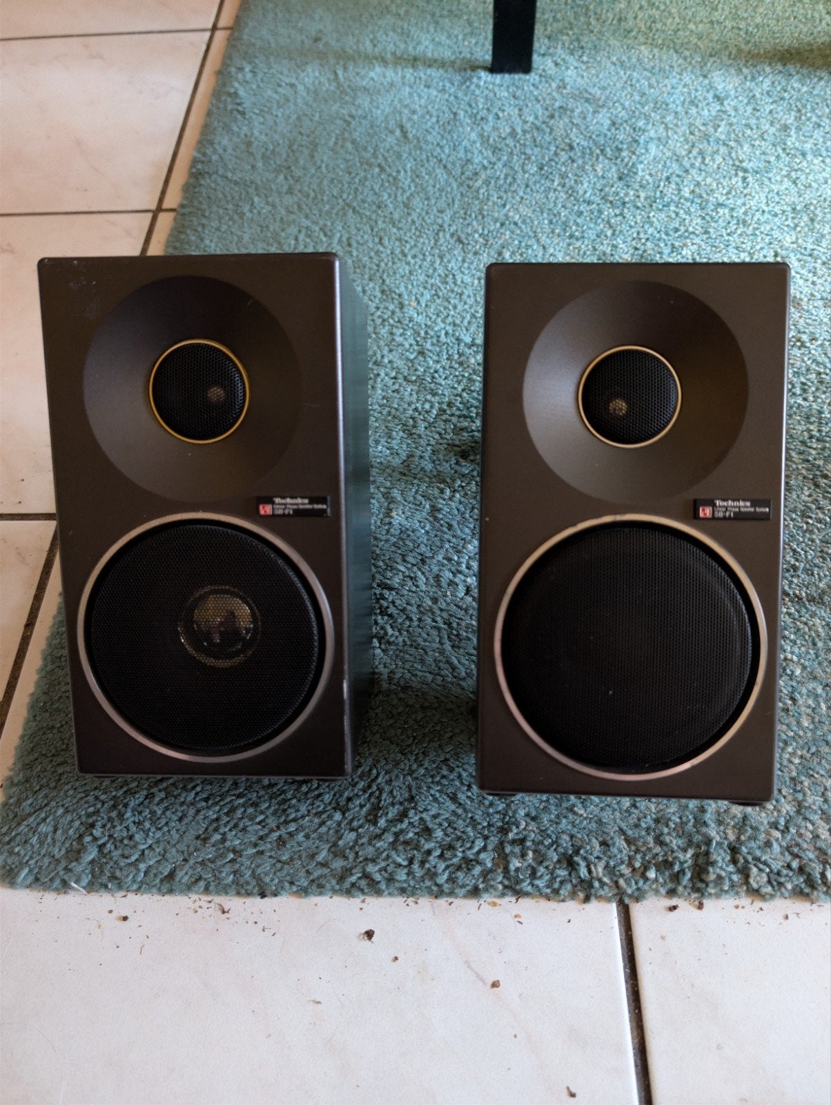 Technics SB-F1 Linear Phase Speaker System -Vintage Speakers, Overige merken, Gebruikt, Ophalen of Verzenden, Minder dan 60 watt