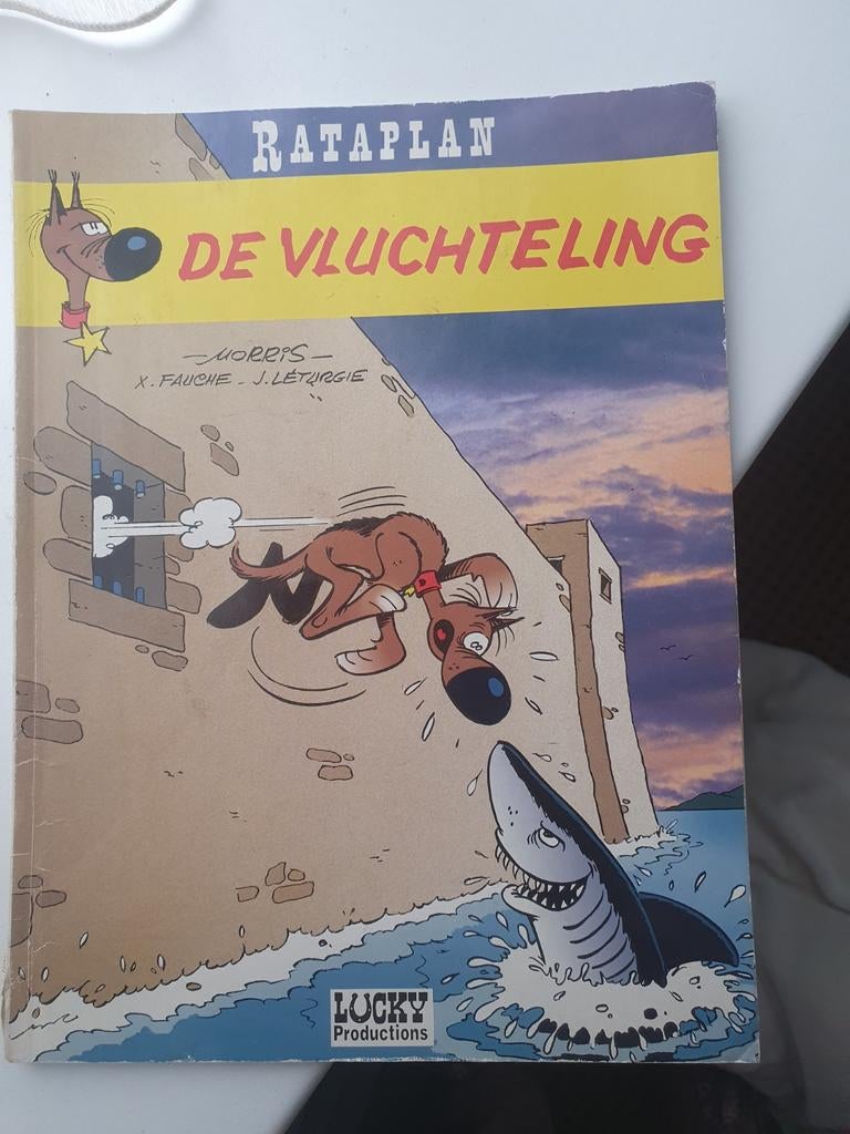 Rataplan strip  luckey productions, Boeken, Ophalen of Verzenden