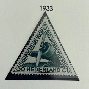 1933 Postfris Speciale Vluchten NVPH LP10 , Ophalen of Verzenden, Na 1940, Postfris