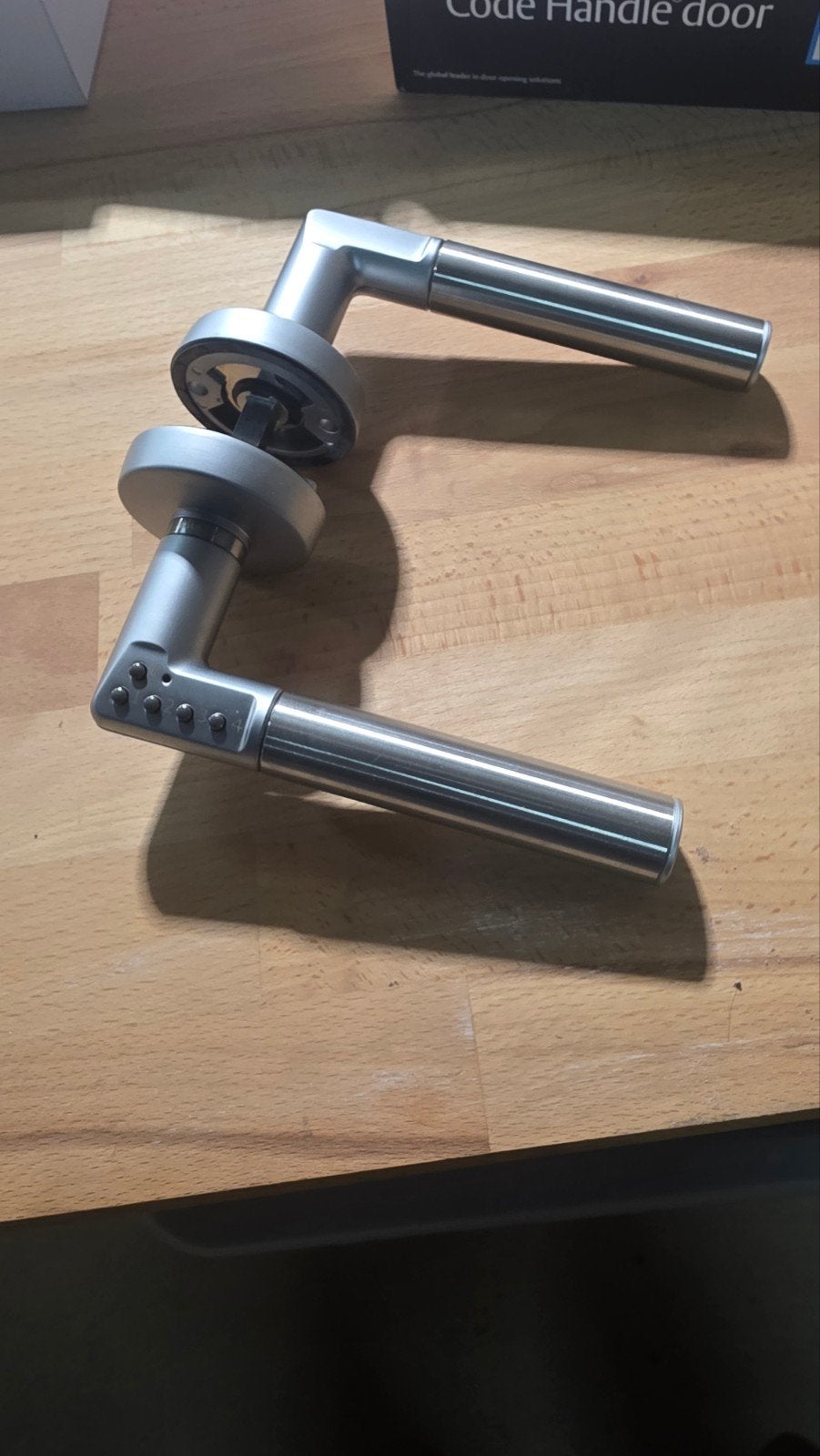 ASSA ABLOY Code Handle Deurklink met Codeslot, Ophalen of Verzenden, Nieuw, Rvs, Klink of Kruk