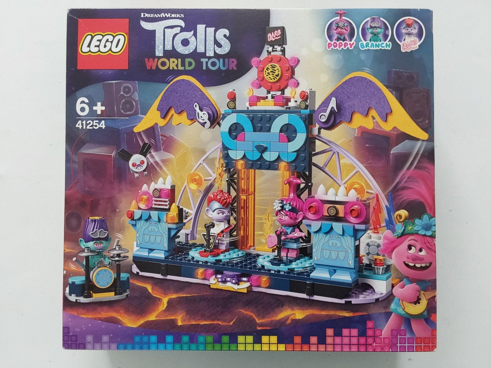 Lego 41254 Trolls World Tour Volcano Rock City Concert 🆕️, Overige thema's, Lego, Nieuw, Ophalen of Verzenden