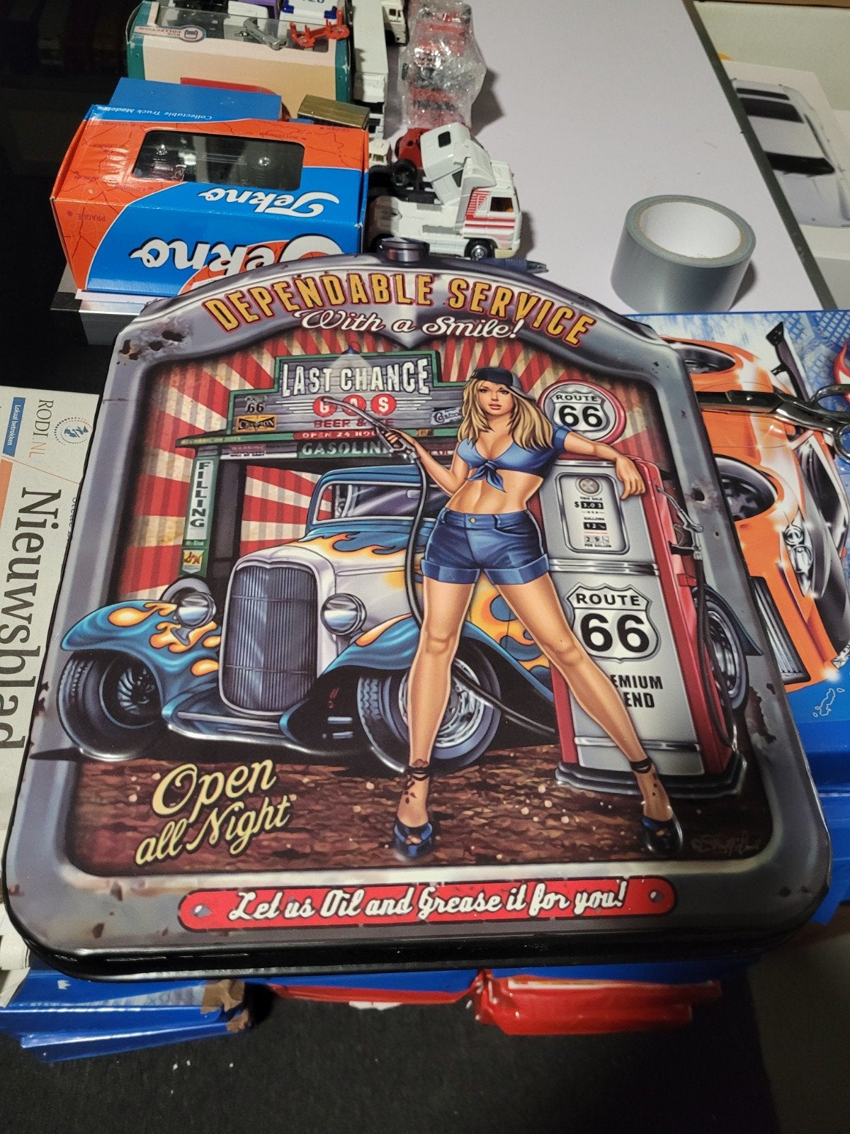 Mooie  pin up borden, Ophalen of Verzenden