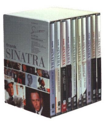 Frank Sinatra 10 dvd box A life in Performance incl folder, Alle leeftijden, Ophalen of Verzenden, Zo goed als nieuw