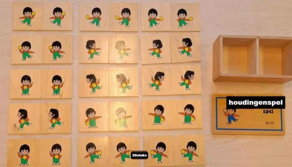 Rolf Houdingenspel Groen - Educatief Spel voor Kinderen, Ophalen of Verzenden, Gebruikt, Ontdekken