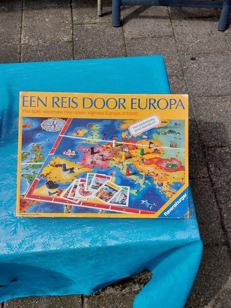 Een Reis Door Europa Bordspel Ravensburger, Hobby en Vrije tijd, Gezelschapsspellen | Bordspellen, Vijf spelers of meer, Ophalen of Verzenden