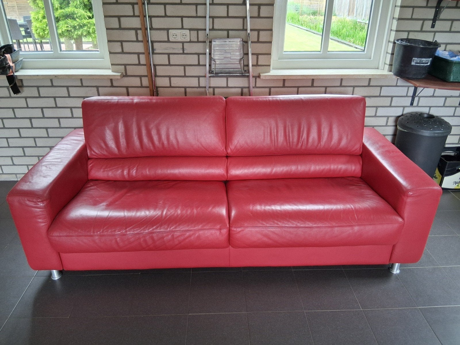 Bankstel 3 zits zgan, Ophalen, Zo goed als nieuw, 75 tot 100 cm