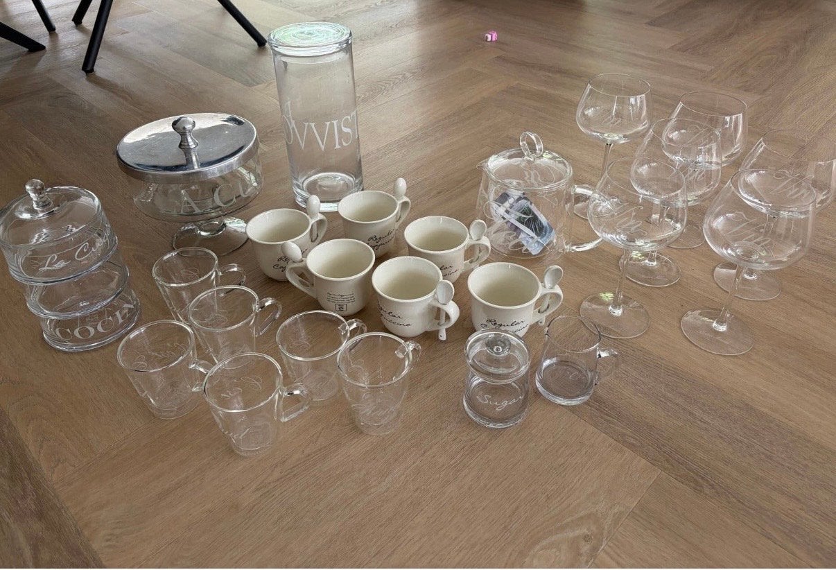 Uitgebreid Rivera Maison Servies - Complete Set, Huis en Inrichting, Ophalen, Overige merken, Compleet servies, Glas