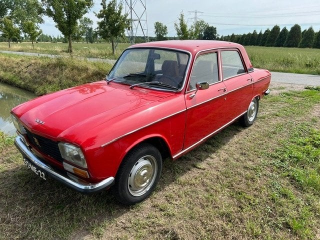 Peugeot 304 1.3 1976 Rood, Auto's, 4 cilinders, Overige bekleding, Origineel Nederlands, Bruin
