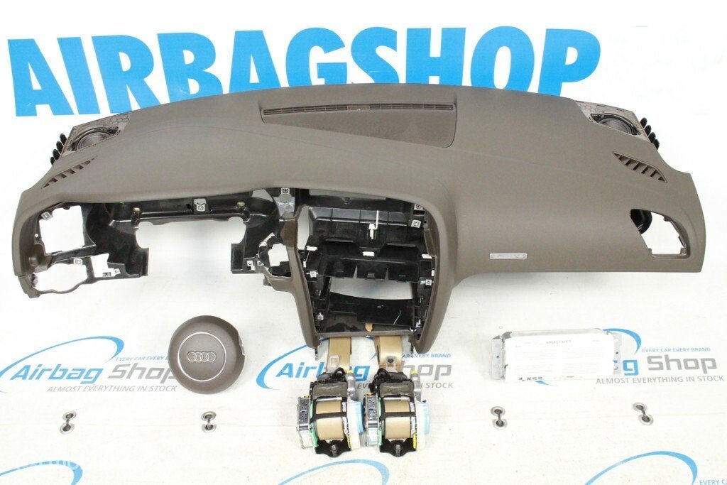 Airbag set - Dashboard bruin Audi A5 (2007-2016), Gebruikt, Ophalen of Verzenden