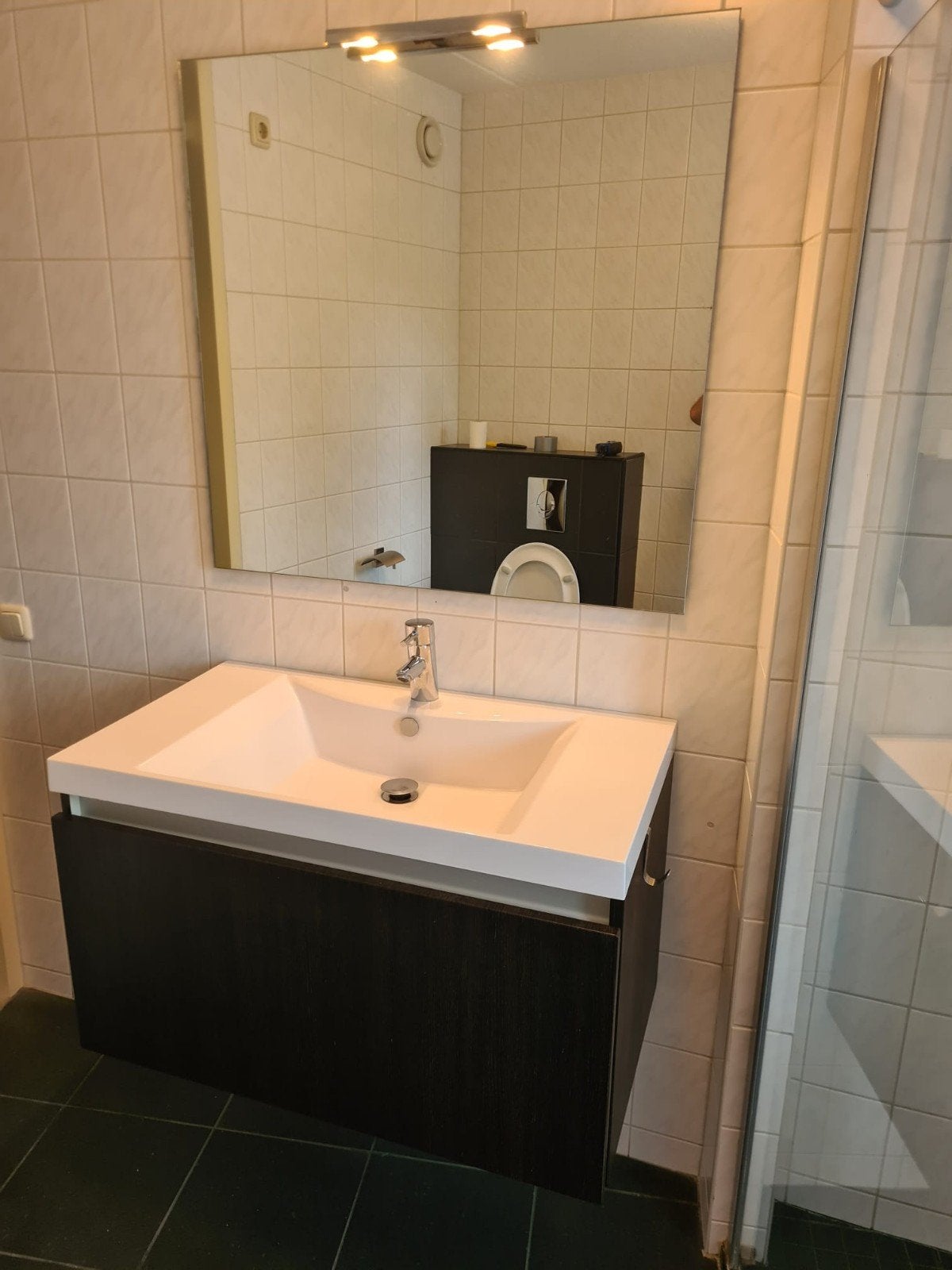 Badkamer meubels met douchecabine, Ophalen, Gebruikt, 50 tot 100 cm, Minder dan 100 cm