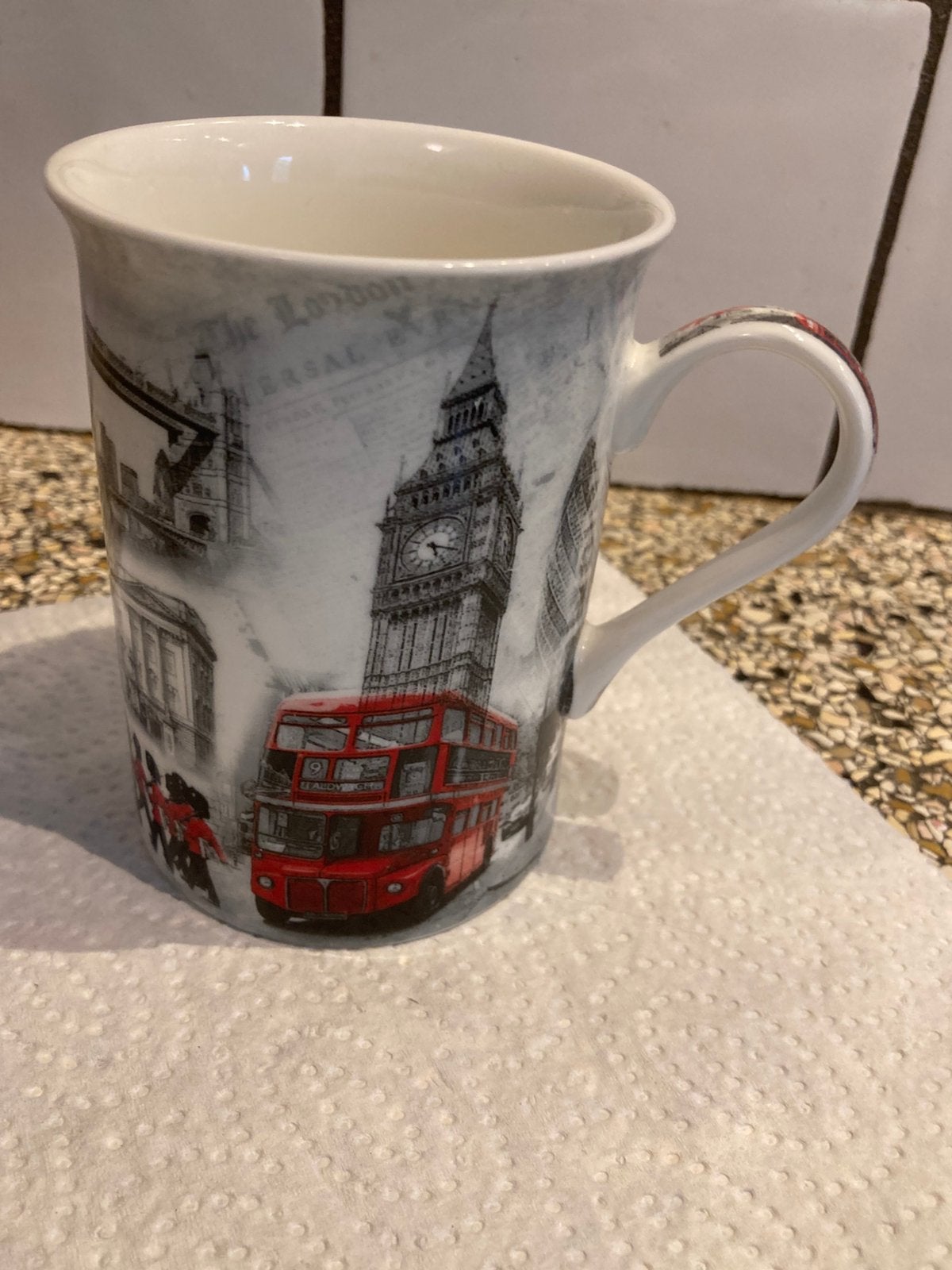 Beker London, Ophalen of Verzenden, Zo goed als nieuw, Overige stijlen, Overige typen