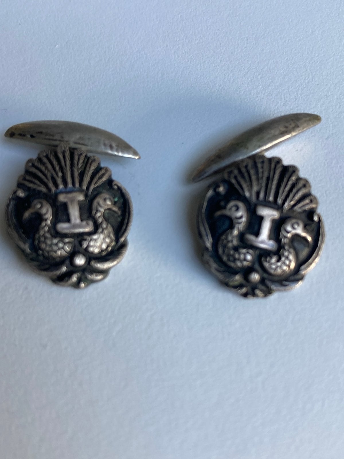 Zilveren Manchetknopen WOII Semarang 2602 (1942), Ophalen of Verzenden