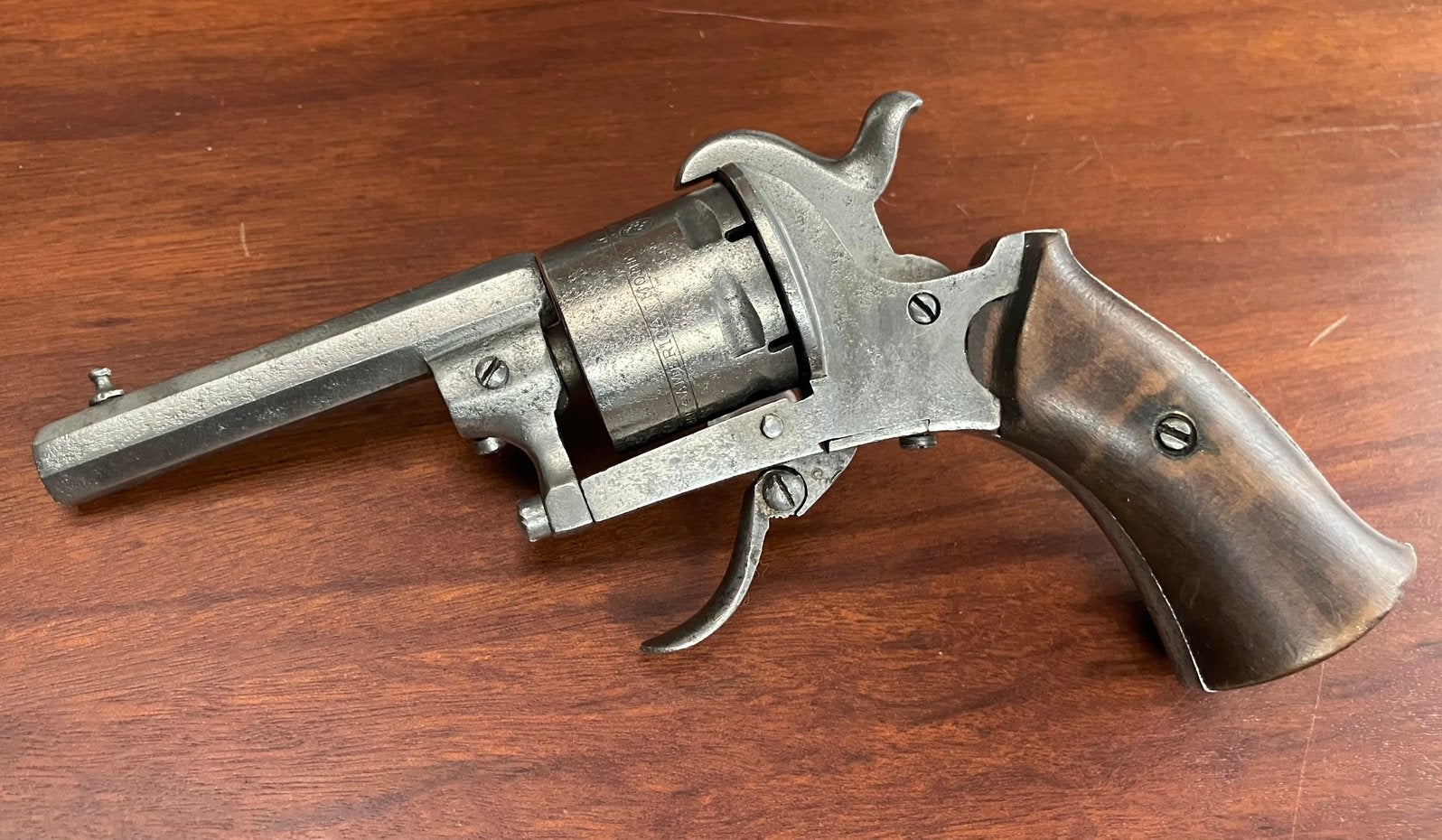 Antieke Belgische revolver 7mm, Ophalen of Verzenden