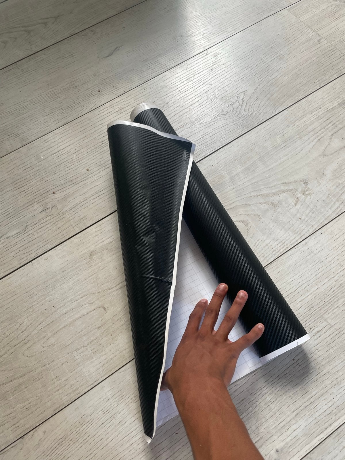 Carbon Fiber Look Folie 140x50cm - Nieuw, Alleen Getest, Ophalen of Verzenden