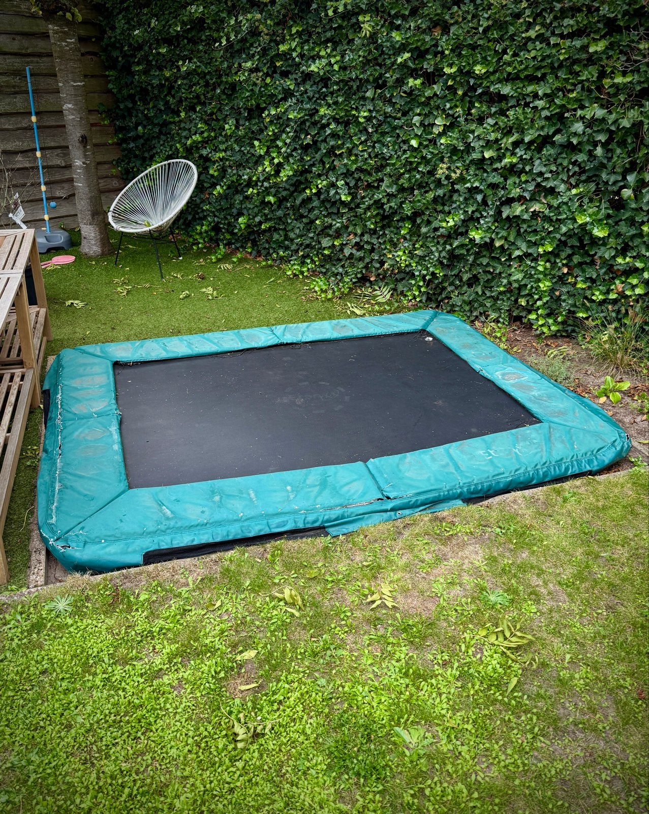 Etan trampoline 210x275 cm, Ophalen, Gebruikt