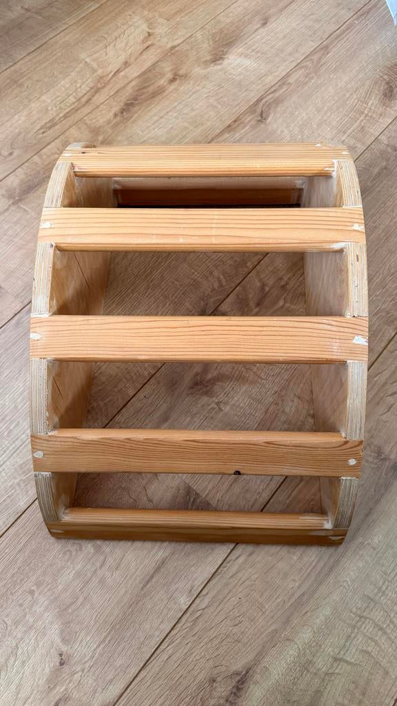 Houten yogaboog voor achteroverbuigingen, Sport en Fitness, Yoga en Pilates, Ophalen, Gebruikt, Yoga-accessoire