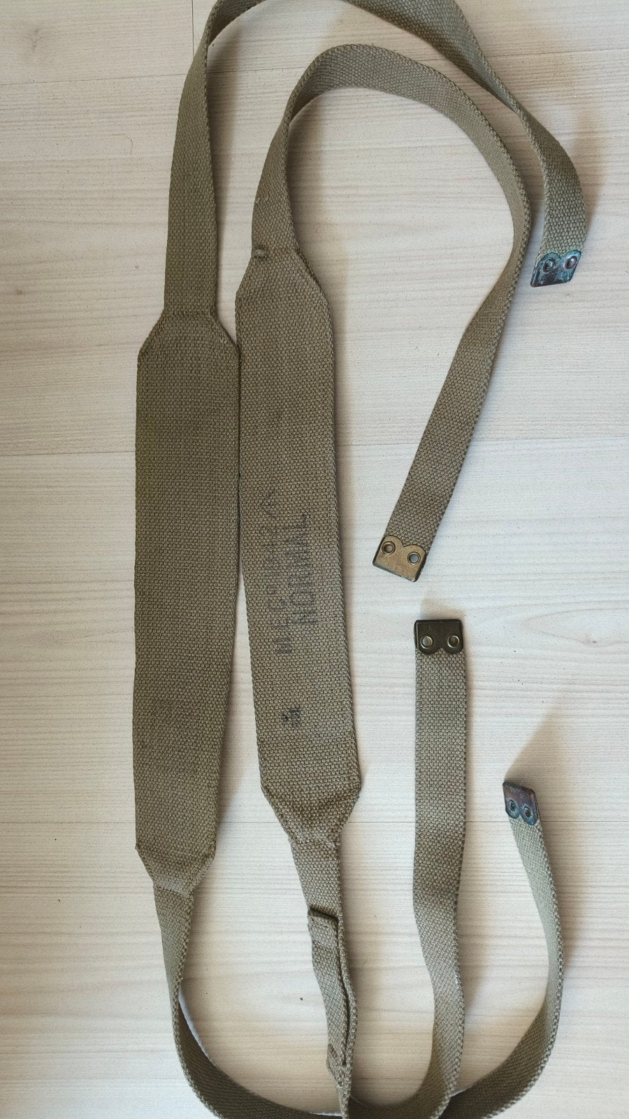 Originele britse schouderriemen ww2, Ophalen of Verzenden, Engeland