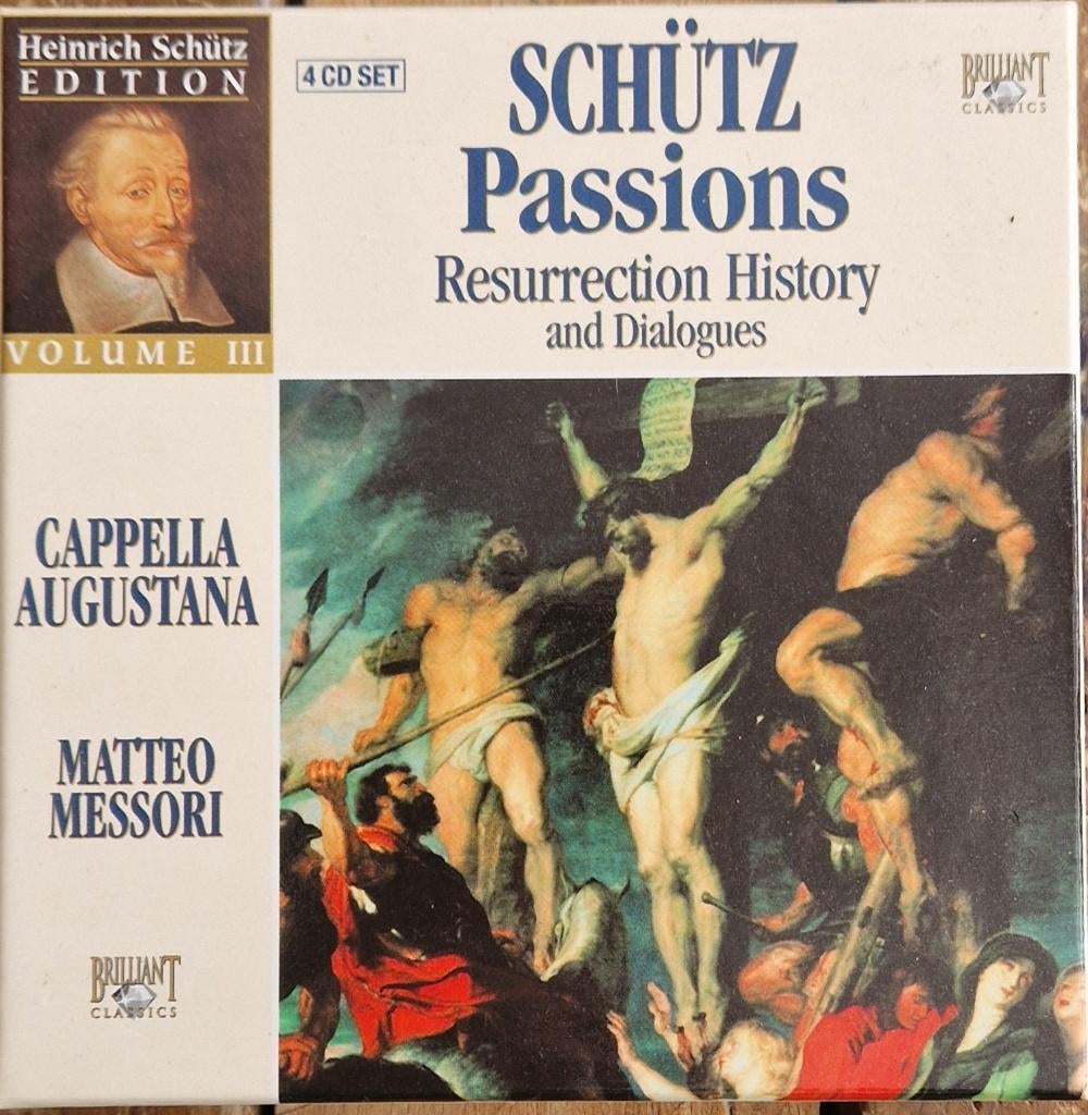 Schütz Passions Resurrection #b046#1V, Ophalen of Verzenden, Zo goed als nieuw, Barok, Boxset