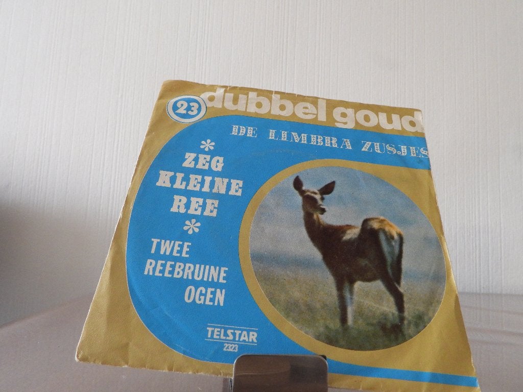 Limbra Zusjes – Zeg Kleine Ree -  Twee Reebruine Ogen 1976, Cd's en Dvd's, Vinyl Singles, Ophalen of Verzenden, Gebruikt, Pop