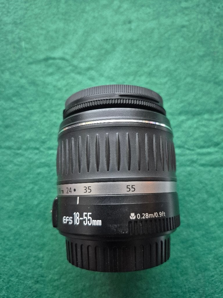 Canon lens EFS 18-55mm 0.28m/ 0,9ft, Ophalen of Verzenden, Gebruikt, Canon EF, Standaardlens