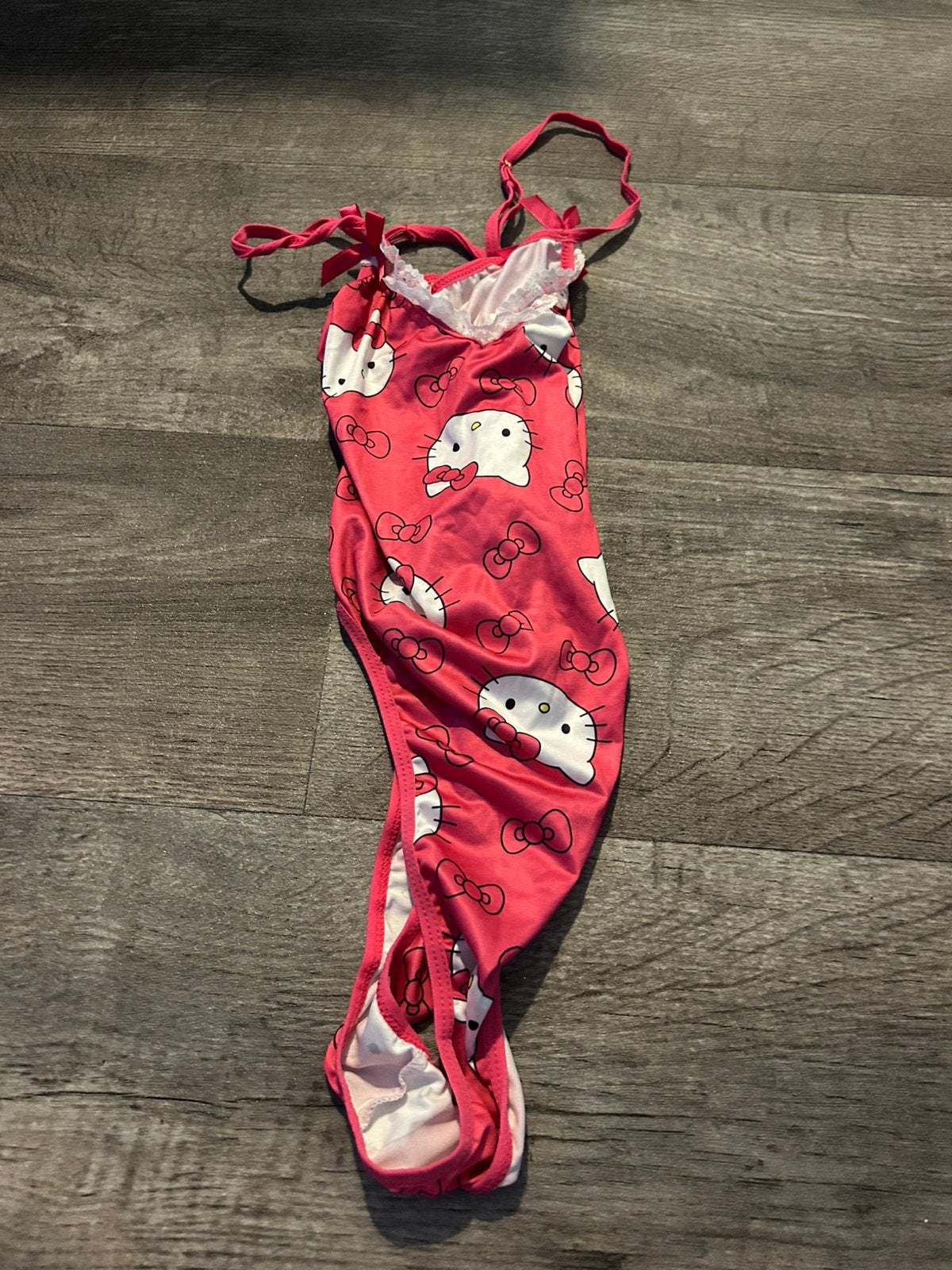 Hello Kitty body felroze, maat M, Ophalen of Verzenden, Roze, Body of Korset
