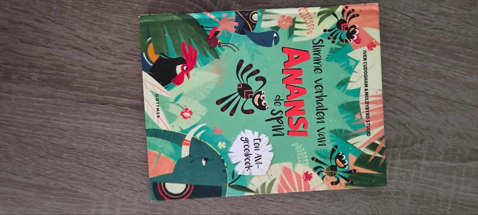 Iven Cudogham - Slimme verhalen van Anansi de spin, Fictie algemeen, Ophalen of Verzenden, Zo goed als nieuw, Iven Cudogham