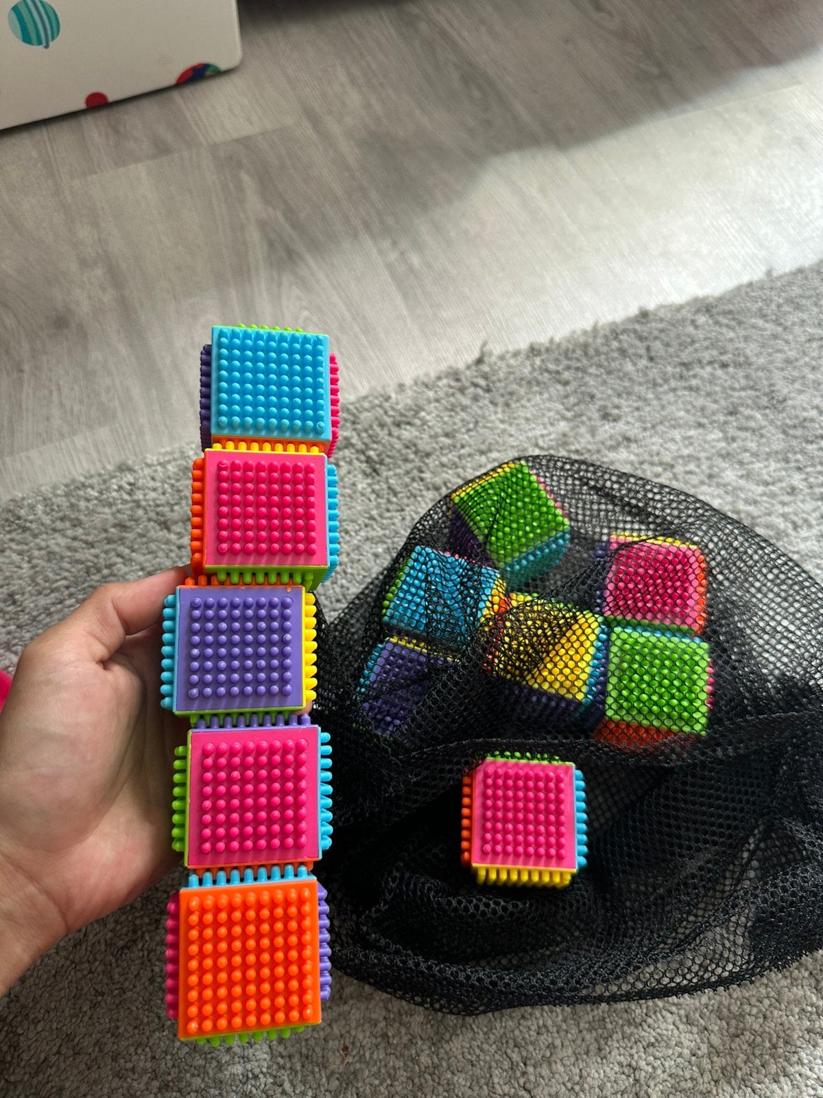 Sensory Fun Blocks for toddler, Ophalen of Verzenden, Zo goed als nieuw, Megabloks