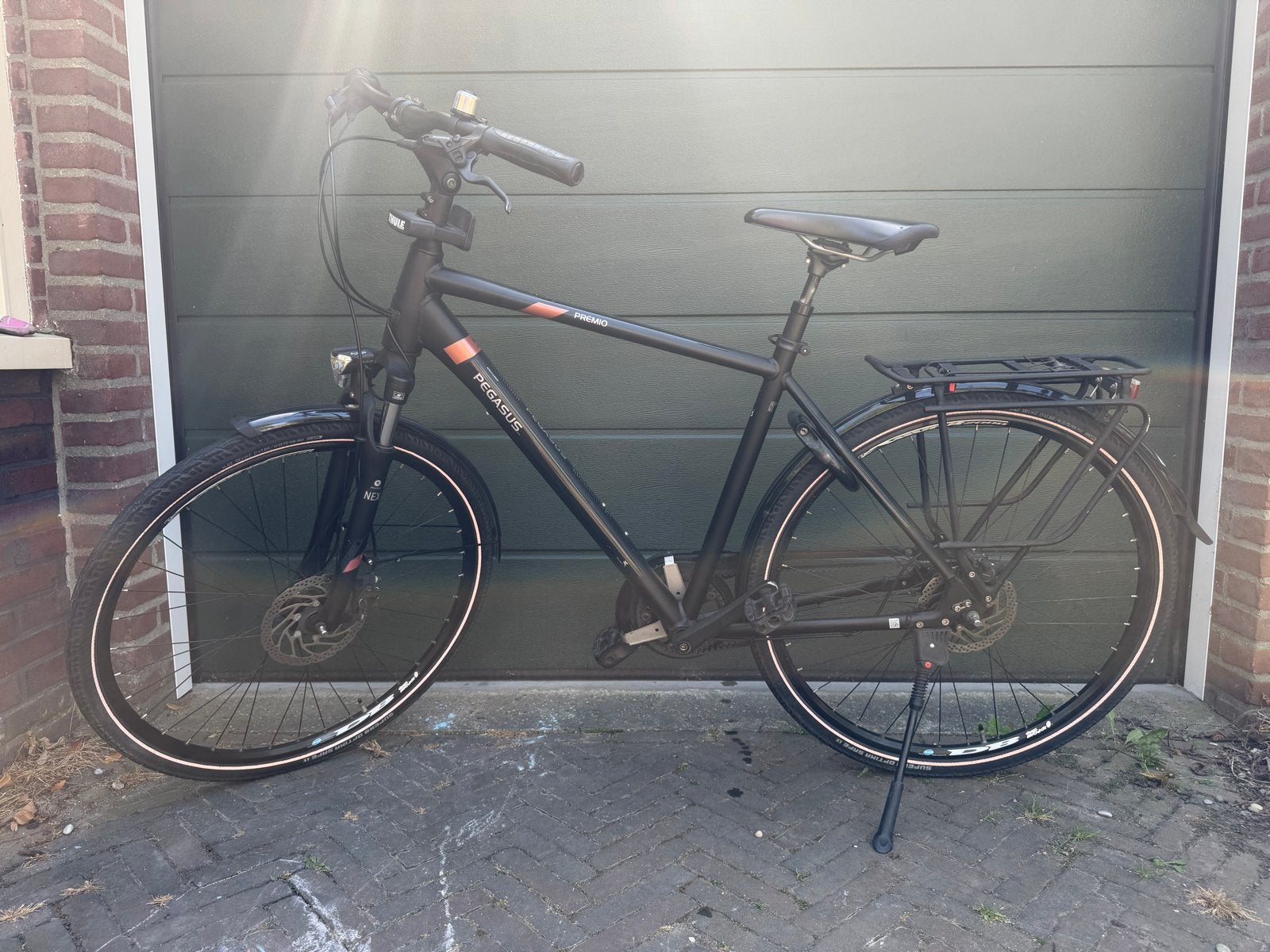 Pegasus Premio SL belt 8Herenfiets - Zo goed als nieuw, Vering, Zo goed als nieuw, Schijfrem, 53 tot 57 cm