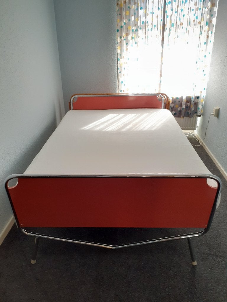 Complete slaapkamer '60s ( Retro/Vintage/Design ), Ophalen, Gebruikt, Tweepersoons, Vintage