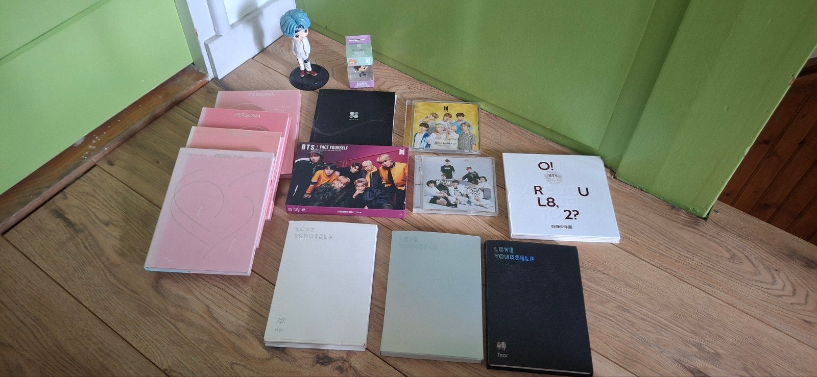 BTS K-pop CD's en merchandise - Diverse albums, Ophalen, K-pop, Inclusief doosje, Zo goed als nieuw