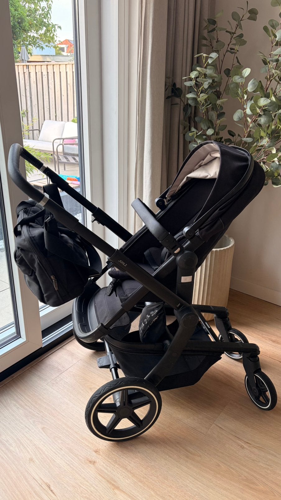 Joolz day+ zwart, Kinderen en Baby's, Ophalen, Gebruikt, Overige merken, Zonnekap