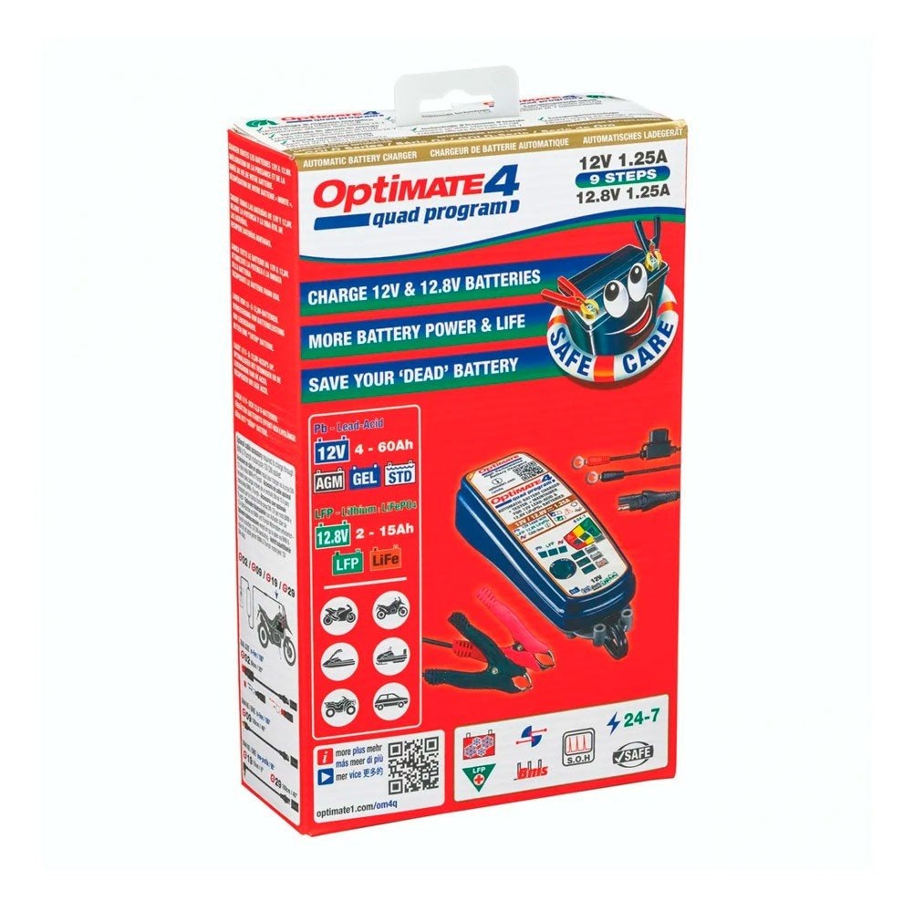 De Tecmate Optimate 4 Quad program druppellader Sale, Ophalen of Verzenden, Zo goed als nieuw