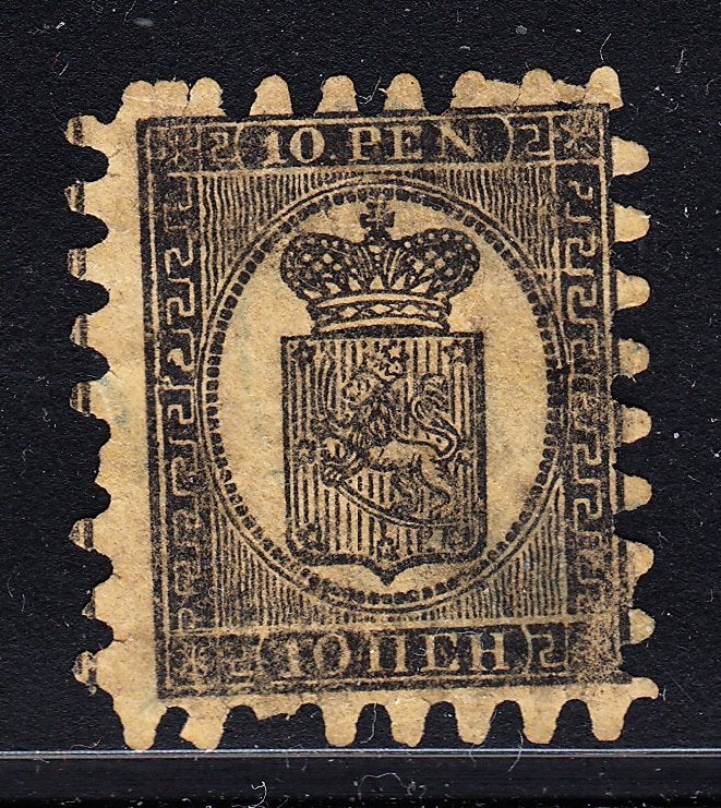 1241 - Finland michel 7Bx gestempeld , Wapen, Verzenden, Finland, Gestempeld