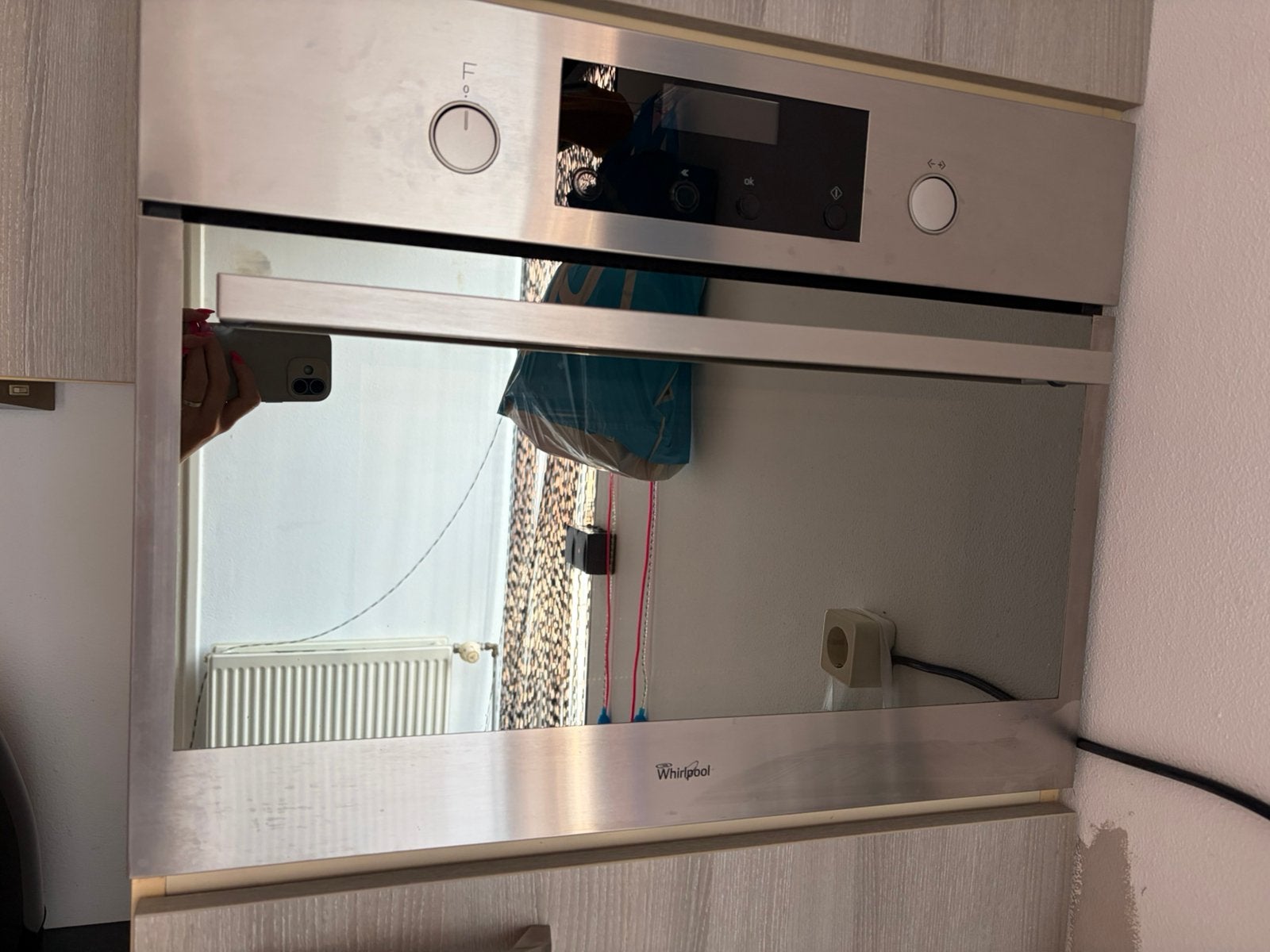 Whirlpool Inbouw Combi-oven/magnetron, Ophalen, 45 tot 50 cm, Whirlpool, 60 cm of meer