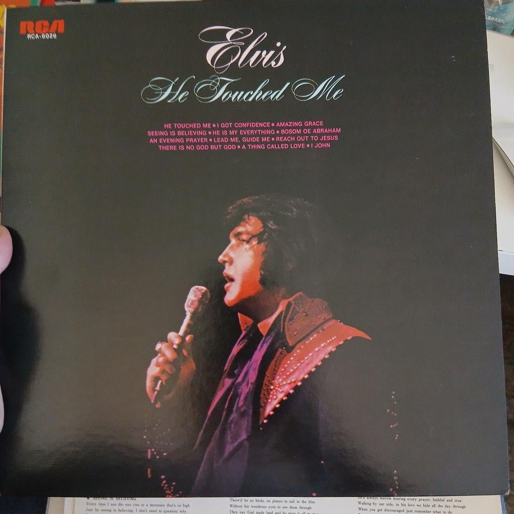 Elvis Presley - He Touched Me (Japanse Persing LP), Inclusief insert, Ophalen of Verzenden, 12 inch, 1970 - 1979