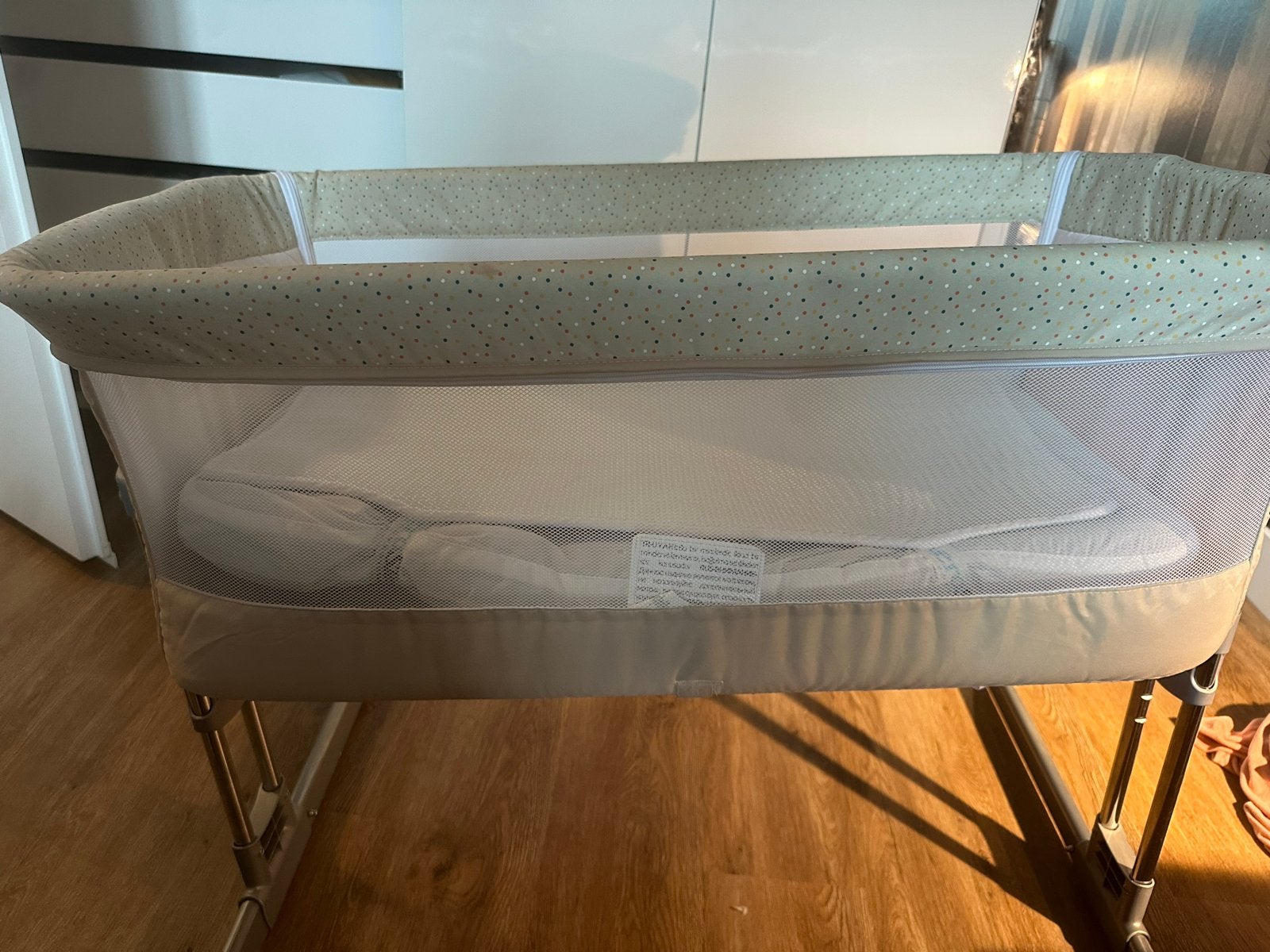 Safety 1st Co-Sleeper met matras+aerosleep mat, Ophalen of Verzenden, Zo goed als nieuw, Wieg