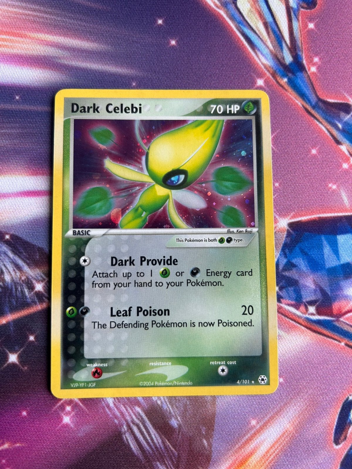Dark celebi. Pokemon, Ophalen of Verzenden, Zo goed als nieuw