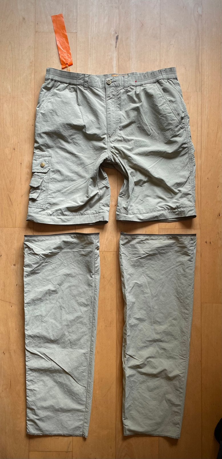 Fjäll Räven Fjällräven af rits zip off broek grijs beige 50, Kleding | Heren, Ophalen of Verzenden, Maat 48/50 (M), Grijs