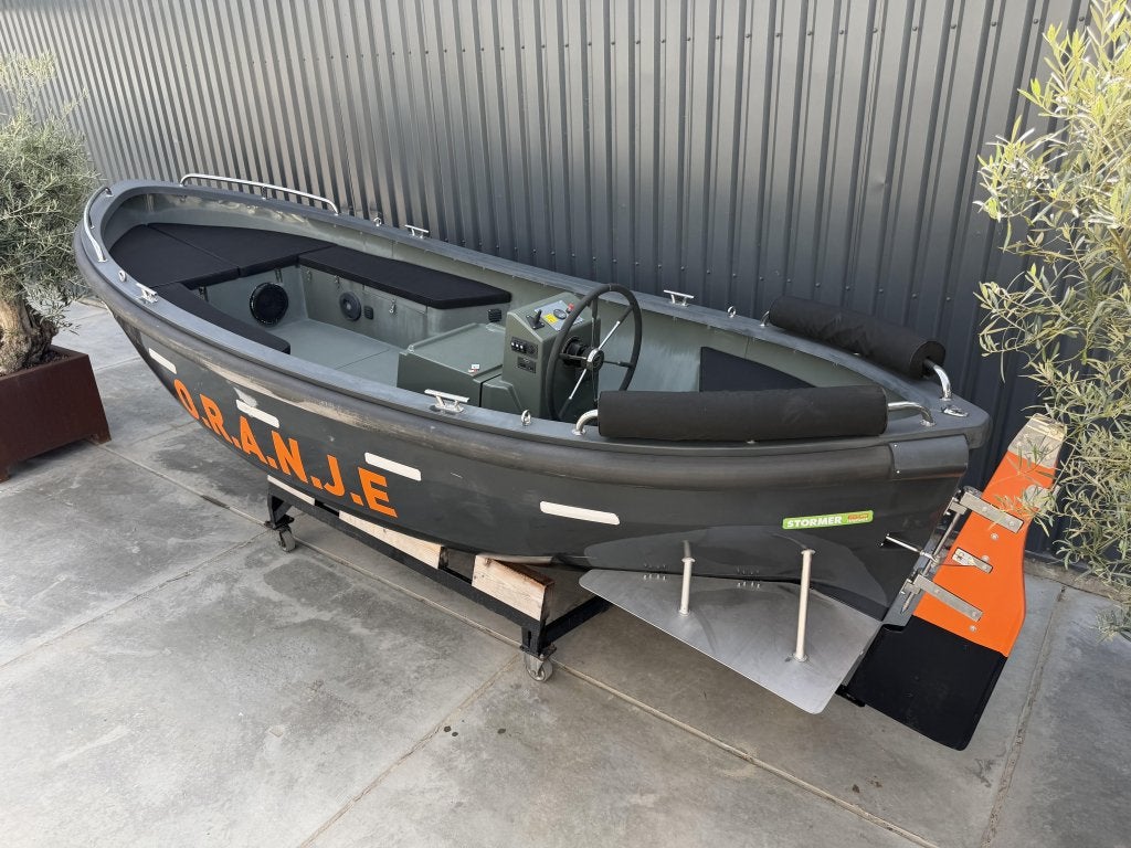PROJECT! Stormer Sloep Lifeboat 60 Elektrisch BJ2014, Overige typen, Diesel, Polyester, Stormer