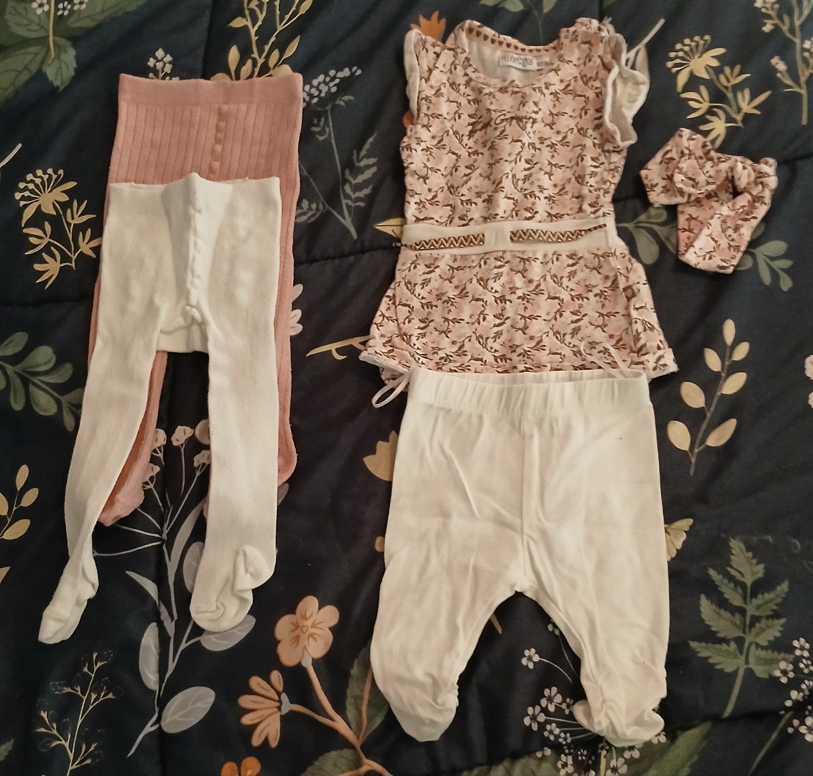 Meisjeskleding maat 62: Nieuw en gebruikt, Kinderen en Baby's, Babykleding | Maat 62, Ophalen of Verzenden, Gebruikt, Meisje, Setje