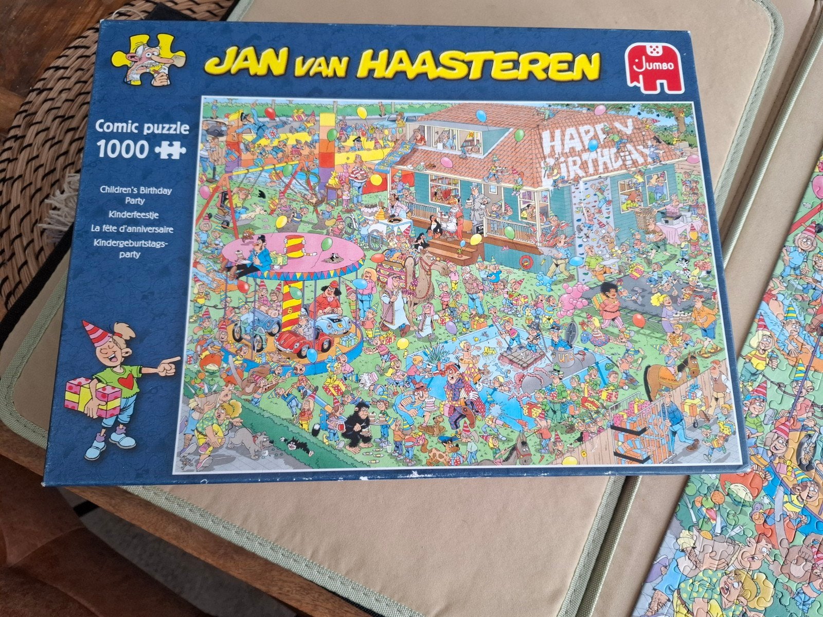 Jan van Haasteren Puzzel van 997 stukjes, gratis ophalen, Ophalen, 500 t/m 1500 stukjes, Gebruikt