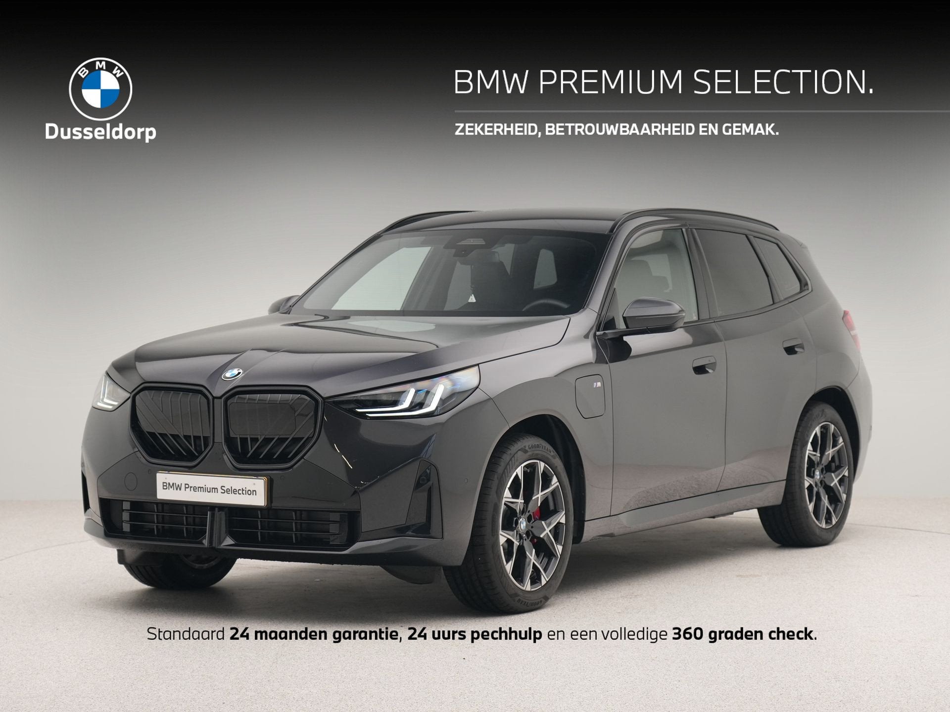 BMW X3 30e xDrive M-Sport Pro Accu conditie 100% (bj 2025), Auto's, Gebruikt, 4 cilinders, Overige brandstoffen, Bedrijf