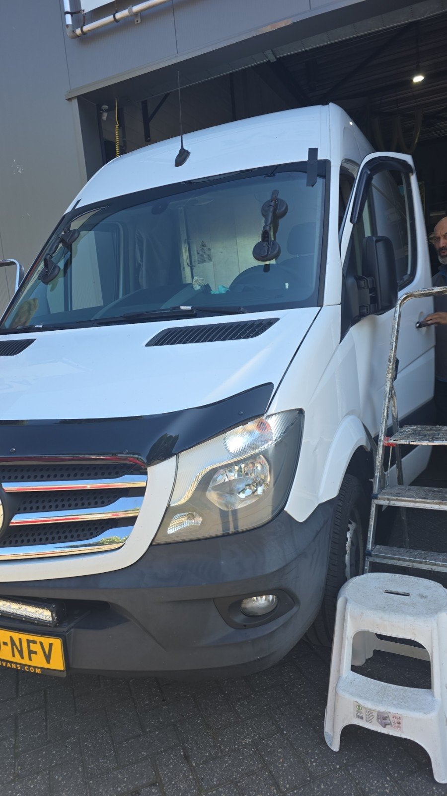 mercedes sprinter 316 cdi w906, Euro 6, 4 cilinders, Mercedes-Benz, Grijs