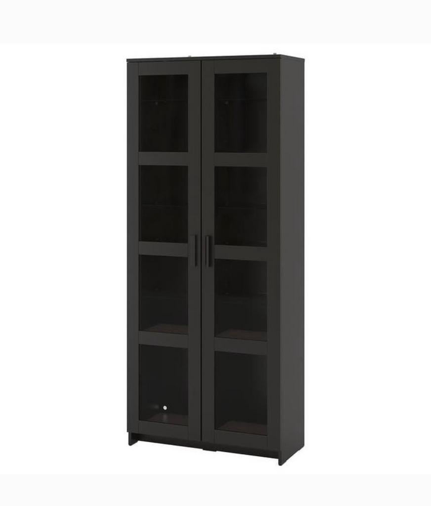 Brimnes ikea vitrine kast, Ophalen, 50 tot 100 cm, Zo goed als nieuw, 150 tot 200 cm